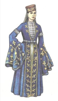 Традиционный женский костюм.